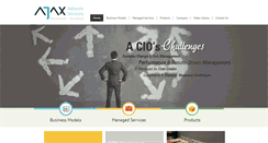 Desktop Screenshot of ajaxnetworksolutions.com